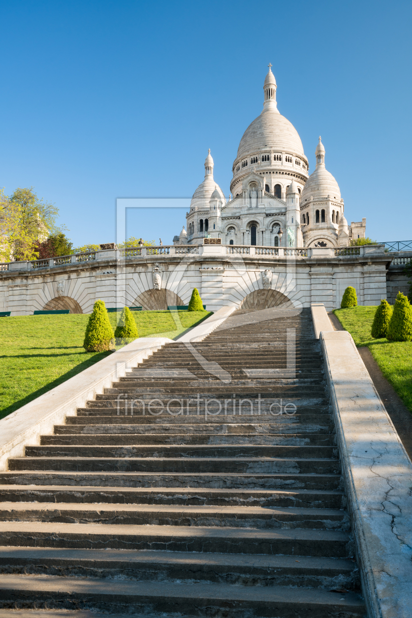 Bild-Nr.: 12438400 Sacre Coeur de Montmartre in Paris erstellt von eyetronic