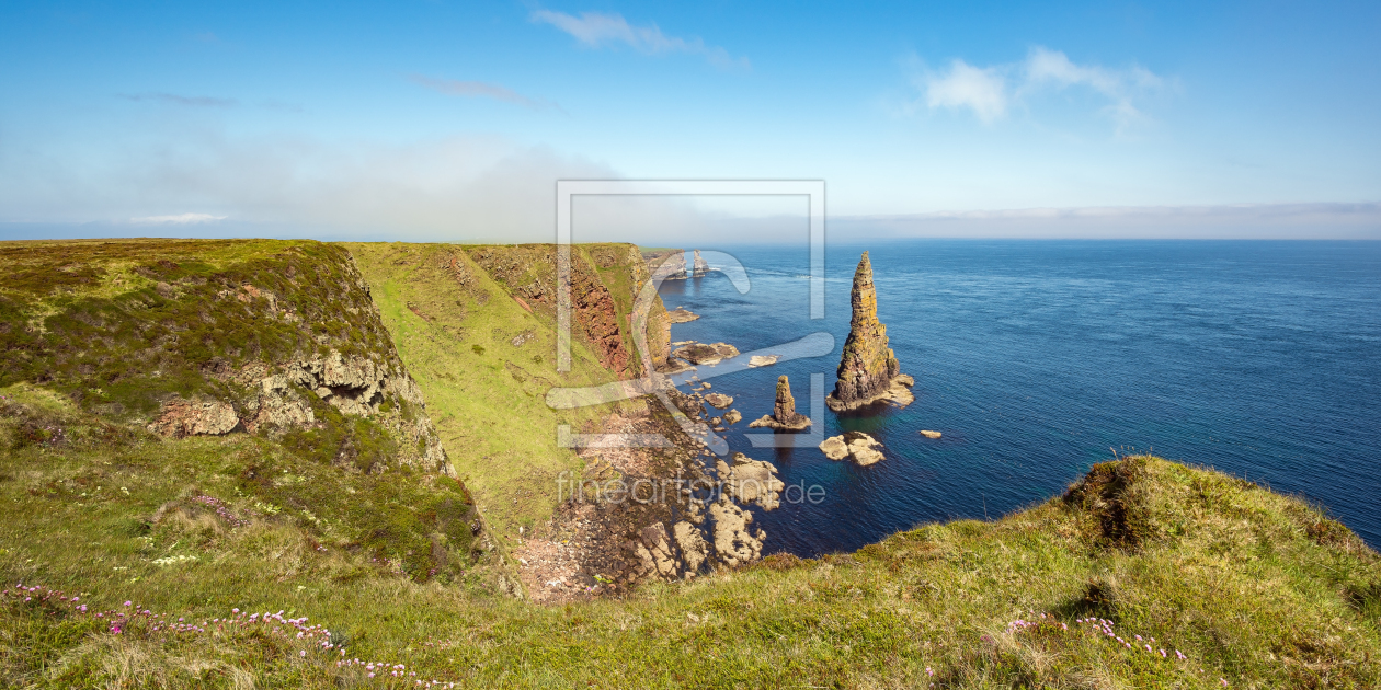 Bild-Nr.: 12438447 Küste bei den Duncansby Stacks in Nordschottland erstellt von Michael Valjak