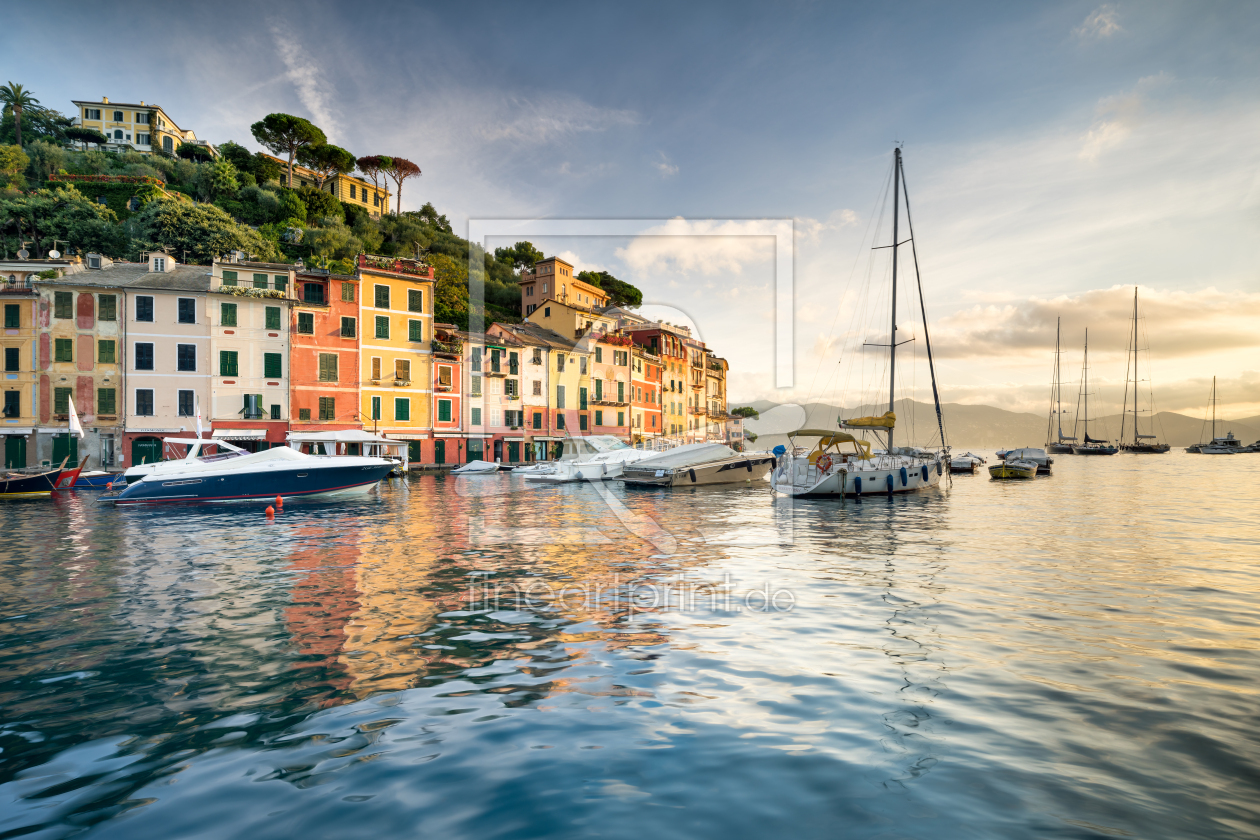 Bild-Nr.: 12441906 Hafen von Portofino  erstellt von eyetronic