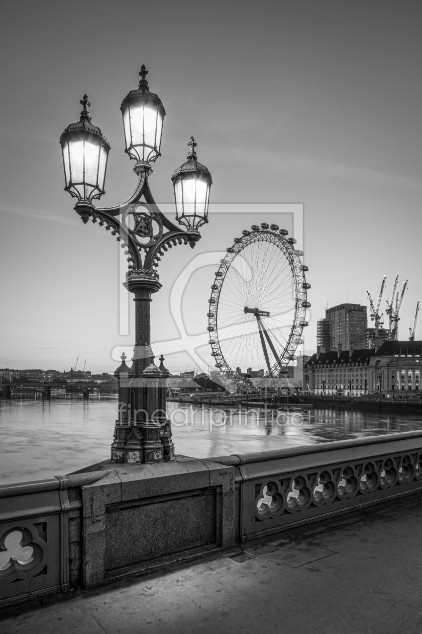 Bild-Nr.: 12442739 London monochrom erstellt von eyetronic