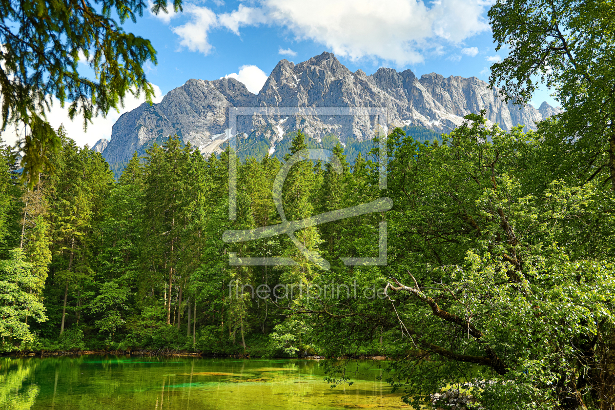 Bild-Nr.: 12443157 Badersee nahe Garmisch-Partenkirchen erstellt von Thomas Herzog