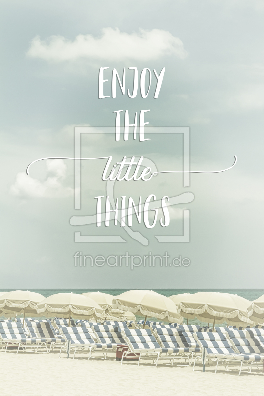 Bild-Nr.: 12443523 Enjoy the little things - Strandidylle erstellt von Melanie Viola