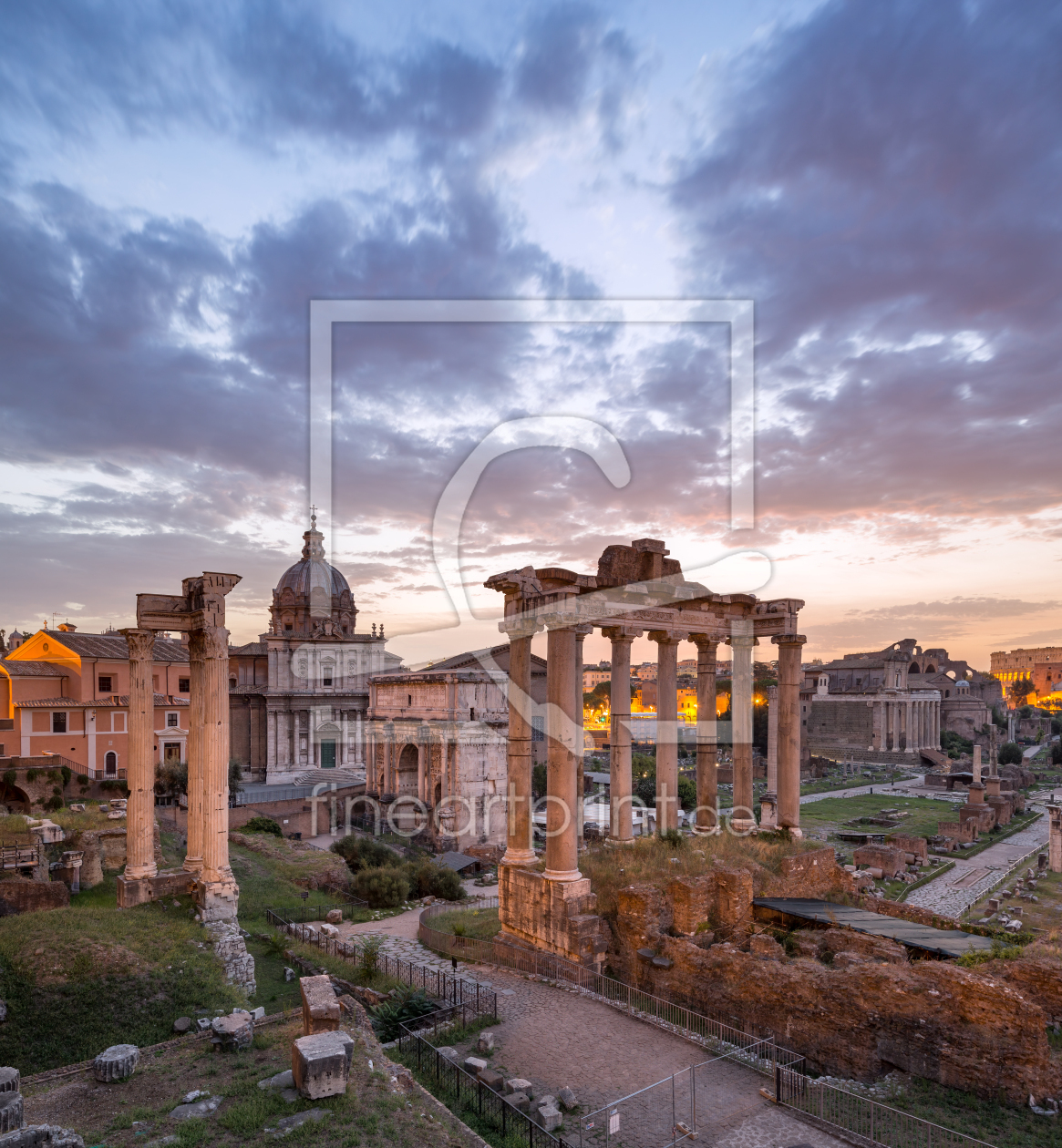 Bild-Nr.: 12444065 Forum Romanum in Rom erstellt von eyetronic