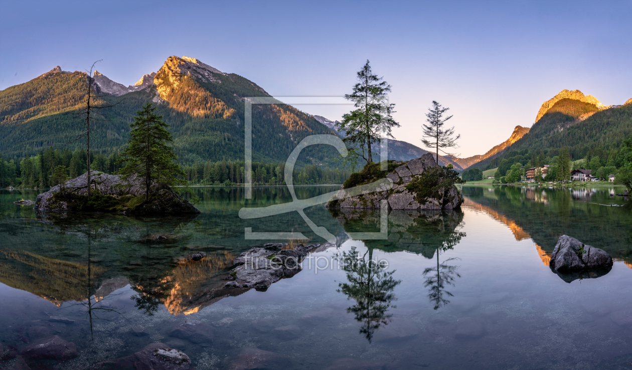 Bild-Nr.: 12444871 Alpenglühen im Berchtesgadener Land erstellt von Achim Thomae