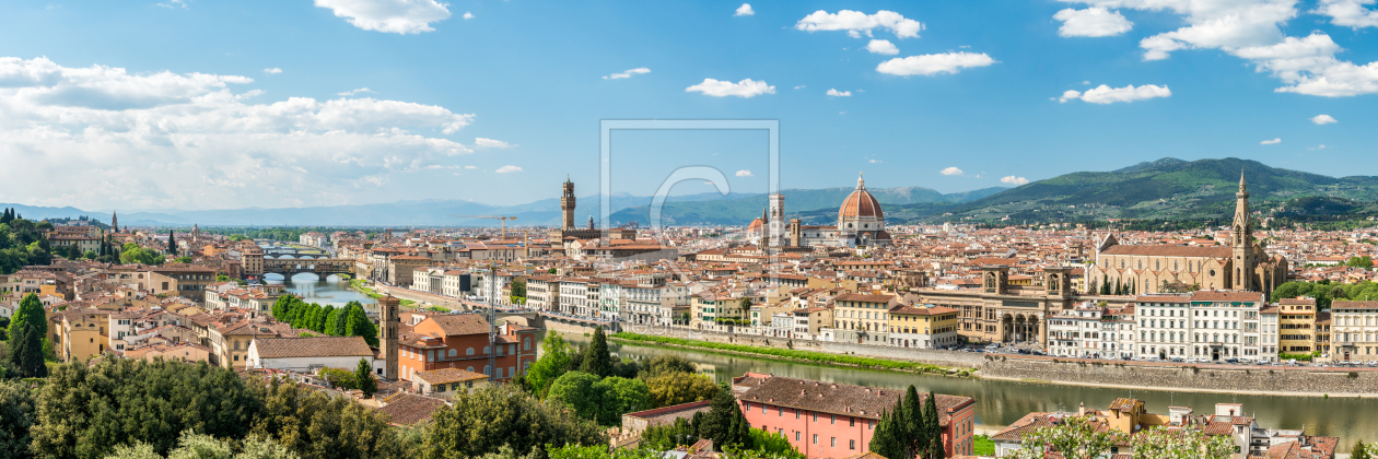 Bild-Nr.: 12446699 Florenz Stadtansicht im Sommer erstellt von eyetronic