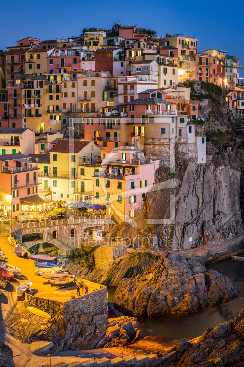 Bild-Nr.: 12446910 Manarola an der Cinque Terre erstellt von eyetronic