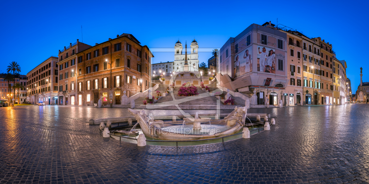 Bild-Nr.: 12446918 Spanische Treppe am Piazza di Spagna  erstellt von eyetronic