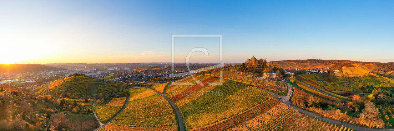 Bild-Nr.: 12447887 Luftbildaufnahme Panorama Grabkapelle in Stuttgart erstellt von dieterich