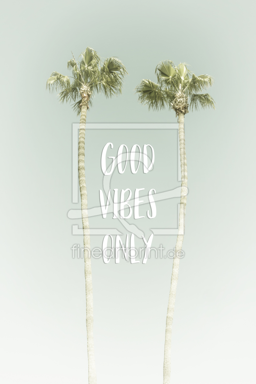 Bild-Nr.: 12448919 Good vibes only - Palmenidylle  erstellt von Melanie Viola