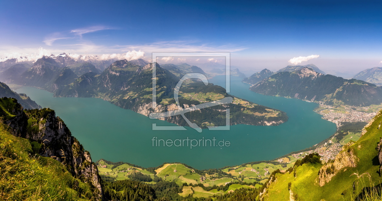 Bild-Nr.: 12459612 Schweizer Bergpanorama erstellt von Achim Thomae
