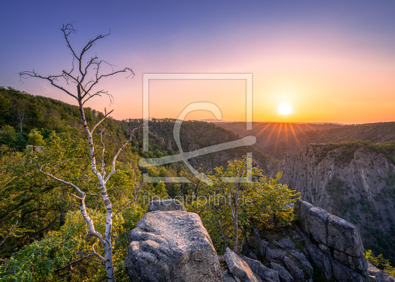 Bild-Nr.: 12464211 Blick über das Bodetal erstellt von PH-Photography