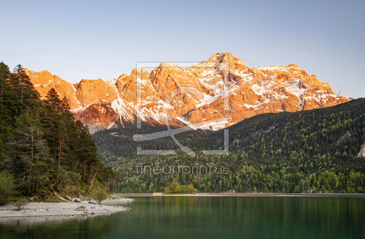 Bild-Nr.: 12467366 Zugspitze im letzten Abendlicht erstellt von Andreas Föll