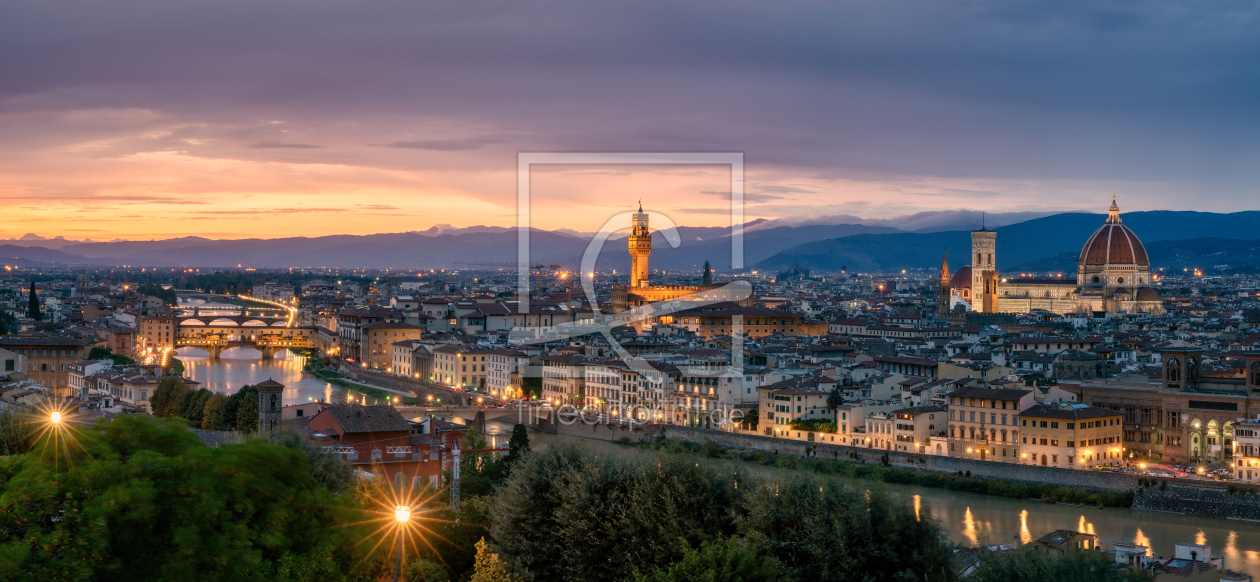 Bild-Nr.: 12469111 Florenz am Abend erstellt von Achim Thomae