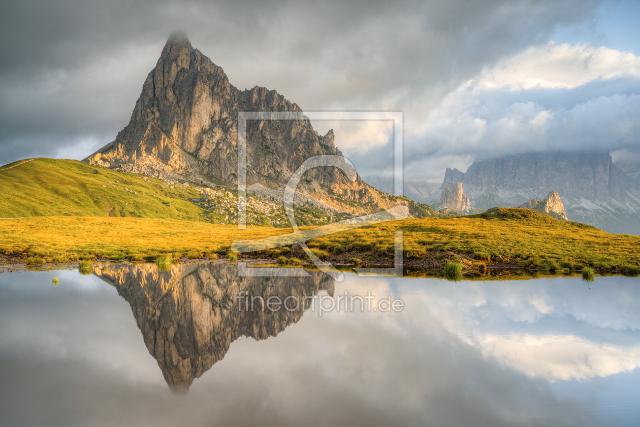 Bild-Nr.: 12471243 Morgensonne am Passo di Giau in den Dolomiten erstellt von Michael Valjak