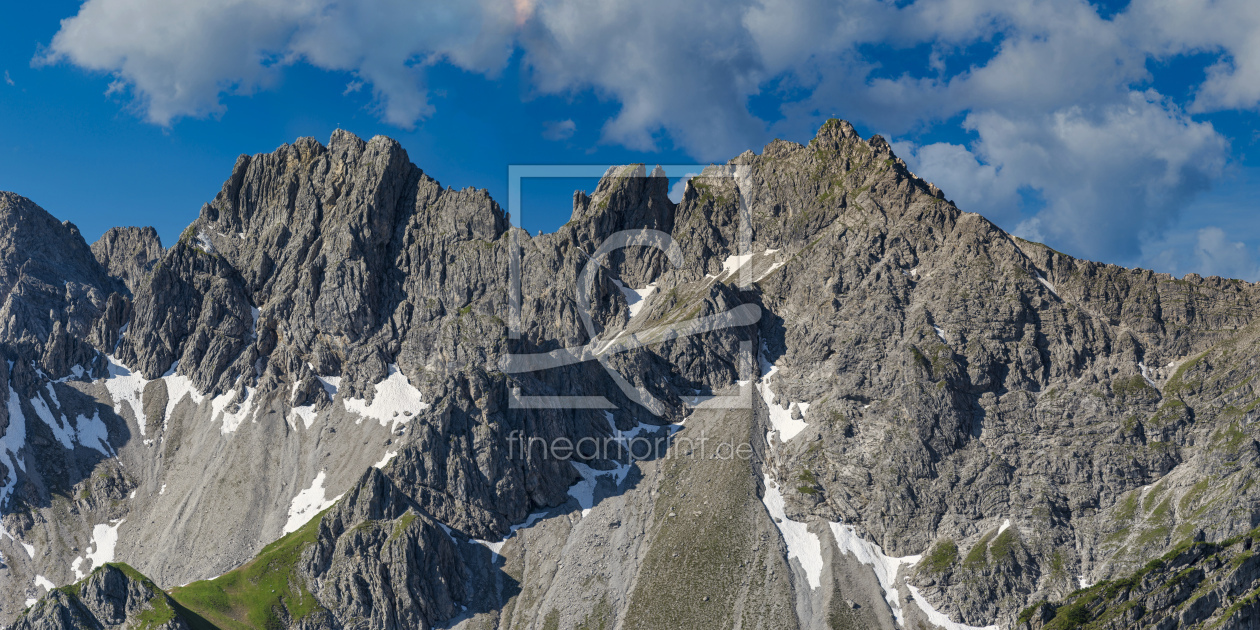 Bild-Nr.: 12471468 Hochgehrenspitze und Walser Hammerspitze erstellt von Walter G. Allgöwer