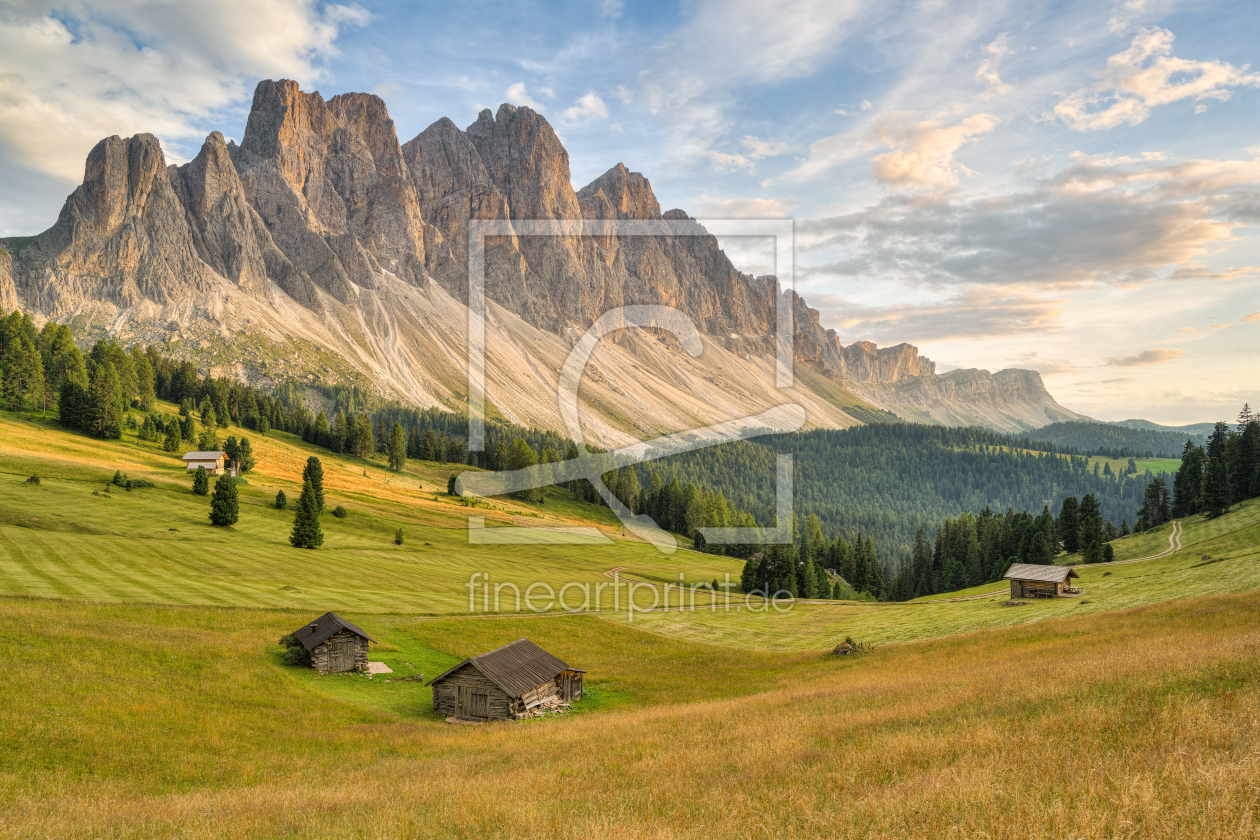 Bild-Nr.: 12472767 Geislergruppe im Villnösstal in Südtirol erstellt von Michael Valjak