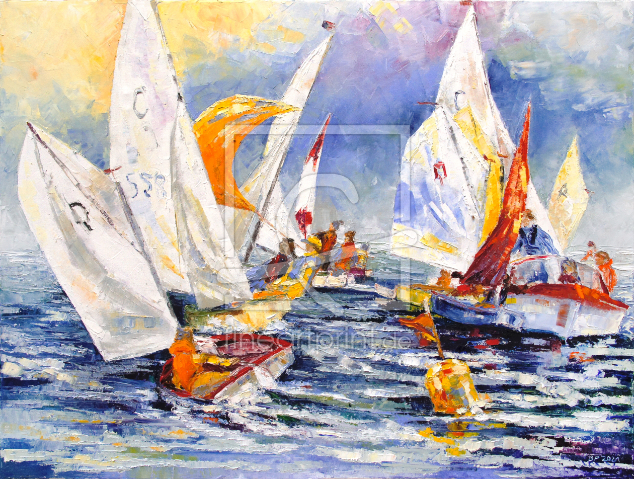 Bild-Nr.: 12477478 Jüngsten-Segelregatta erstellt von Barbara Pommerenke