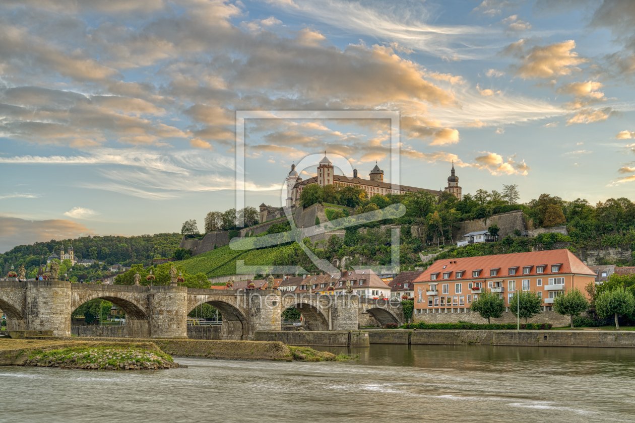 Bild-Nr.: 12488576 Abendstimmung in Würzburg  erstellt von Michael Valjak