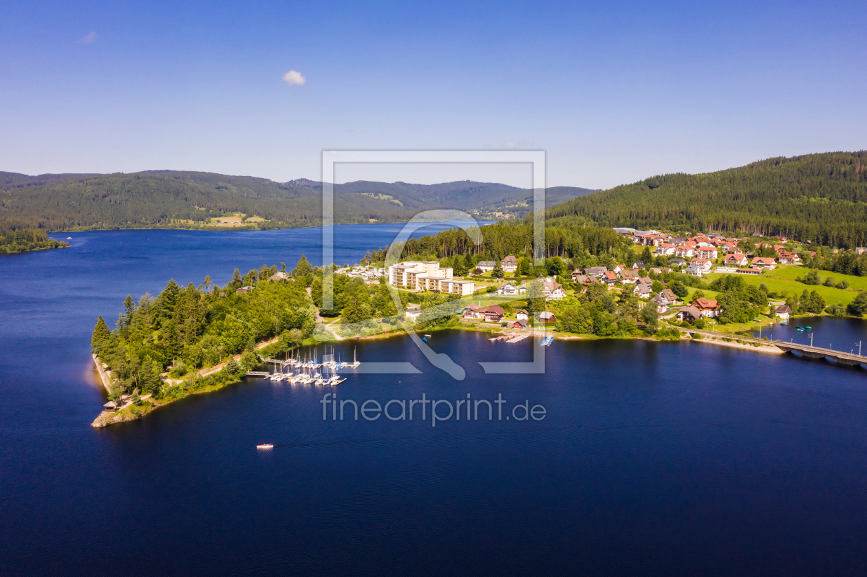 Bild-Nr.: 12489204 Luftbild Schluchsee im Schwarzwald erstellt von dieterich