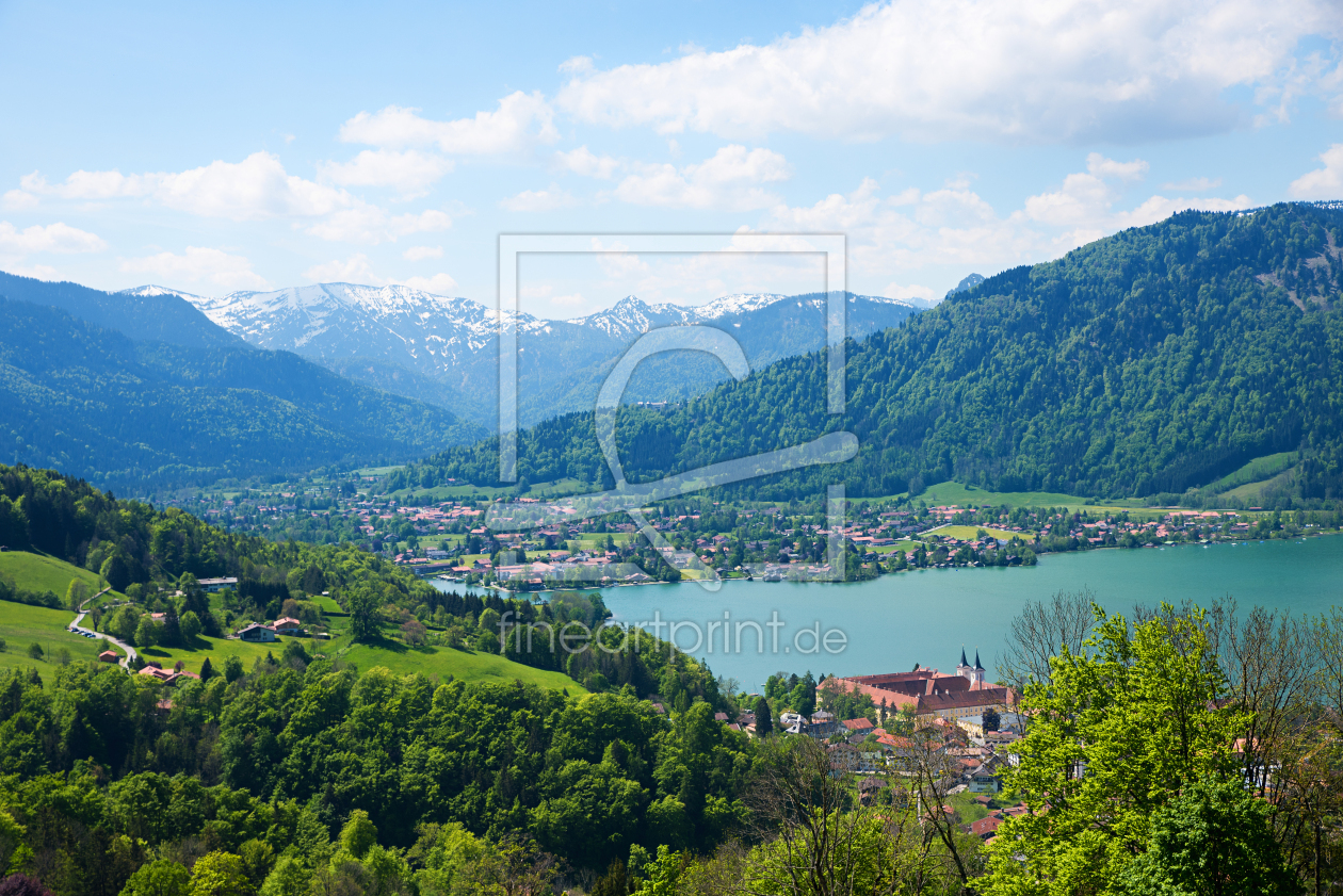 Bild-Nr.: 12497130 Schlossblick Tegernsee und Rottach-Egern Bayern erstellt von SusaZoom