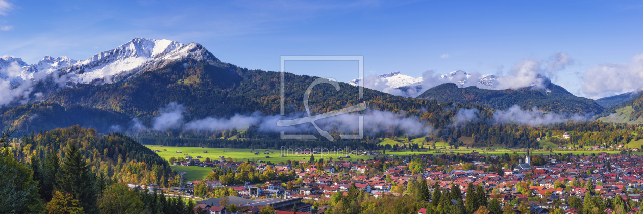 Bild-Nr.: 12497999 Herbst in Oberstdorf erstellt von Walter G. Allgöwer