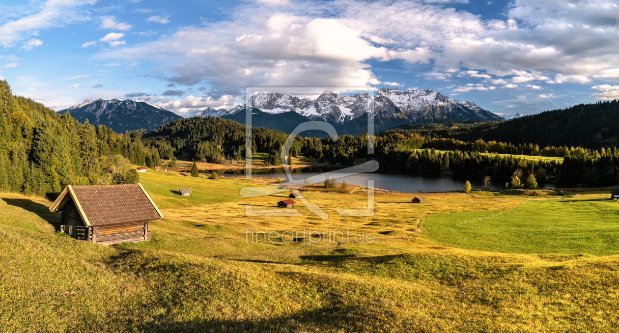 Bild-Nr.: 12500415 Herbst am Geroldsee in Bayern erstellt von Achim Thomae