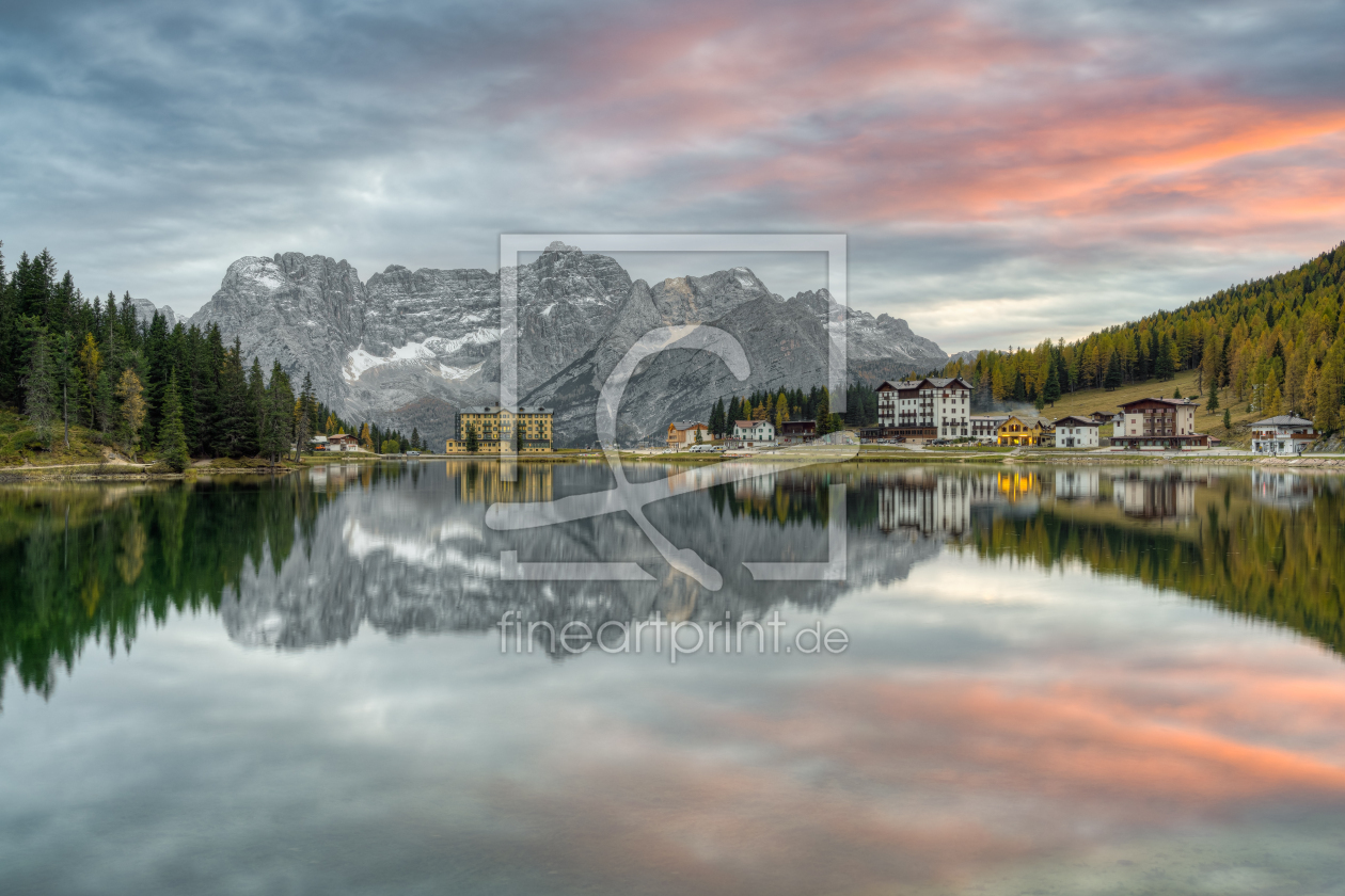 Bild-Nr.: 12511725 Lago di Misurina in den Dolomiten erstellt von Michael Valjak