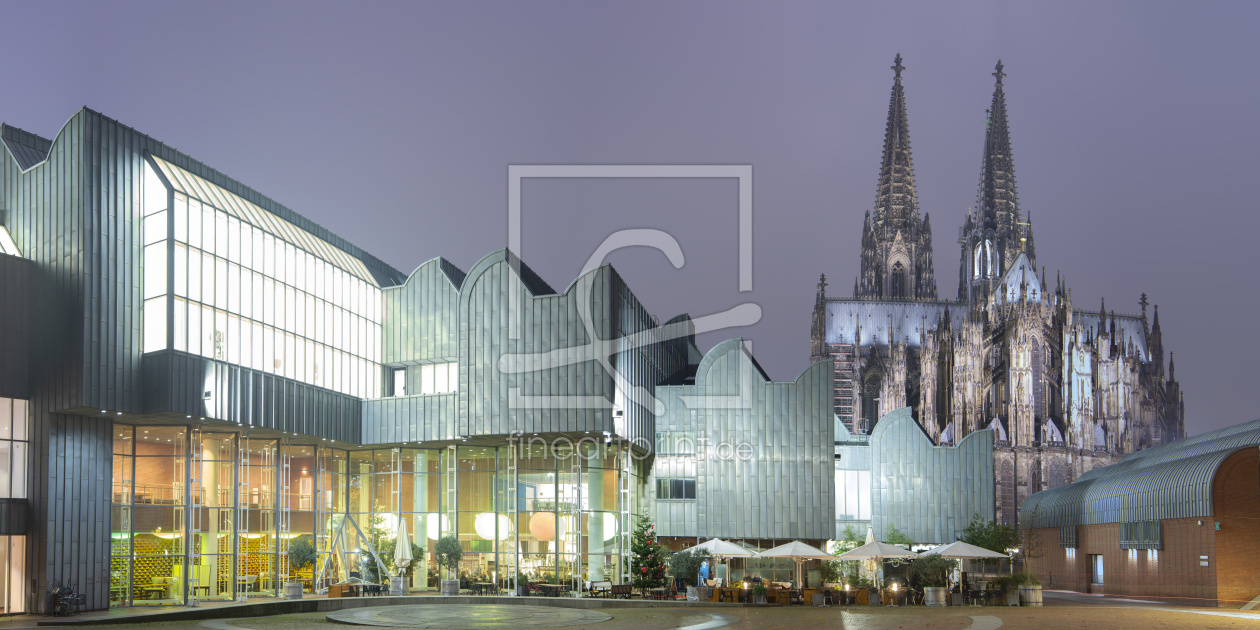 Bild-Nr.: 12512430 Museum Ludwig und Dom erstellt von Walter G. Allgöwer