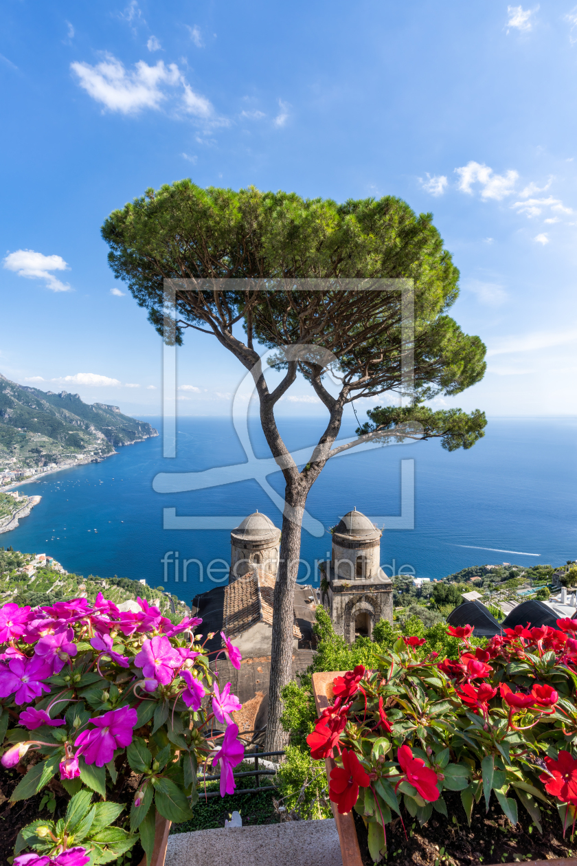 Bild-Nr.: 12519520 Garten der Villa Rufolo in Ravello erstellt von eyetronic