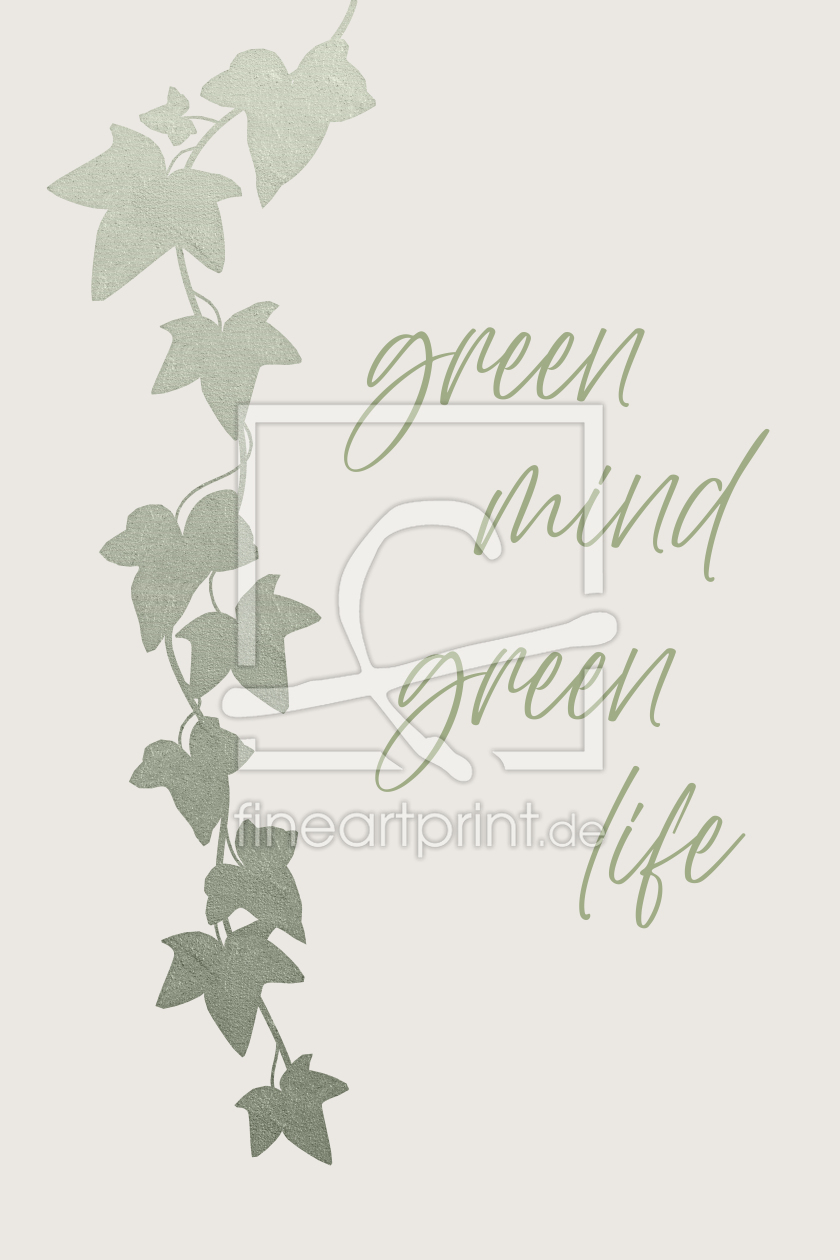 Bild-Nr.: 12530081 Grüner Verstand - Grünes Leben erstellt von Melanie Viola