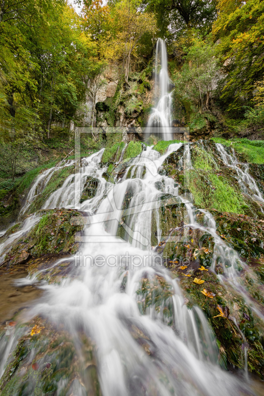 Bild-Nr.: 12542610 Uracher Wasserfall auf der Schwäbischen Alb erstellt von Michael Valjak