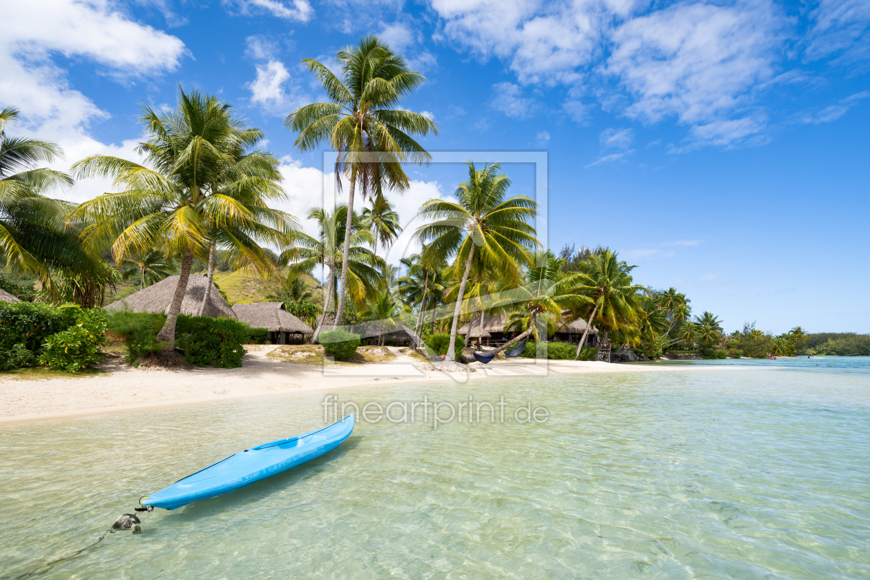 Bild-Nr.: 12548886 Urlaub am Palmenstrand in der Südsee erstellt von eyetronic