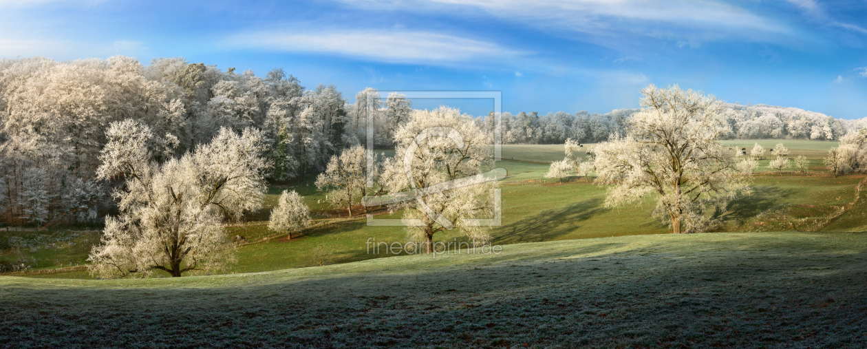 Bild-Nr.: 12554650 Mit Raureif bedeckte Landschaft erstellt von Smileus