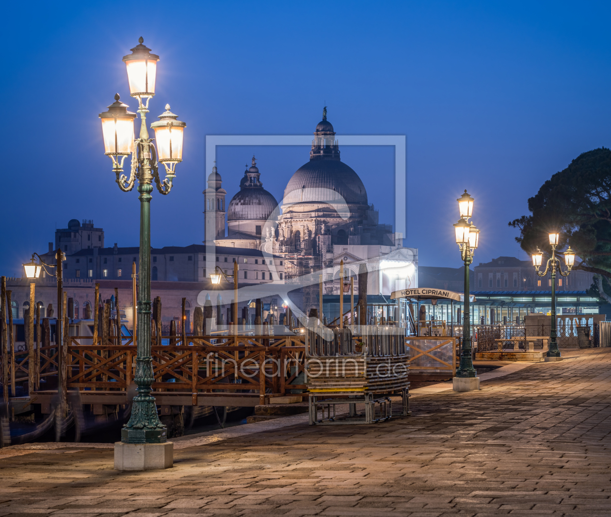 Bild-Nr.: 12563750 Santa Maria della Salute am Abend erstellt von eyetronic