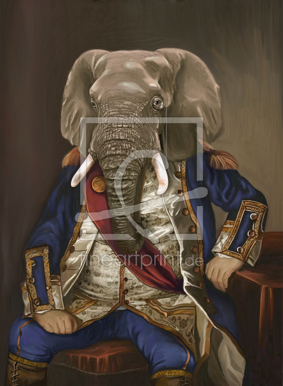 Bild-Nr.: 12563989 Dandy Elephant erstellt von KundenNr-205679