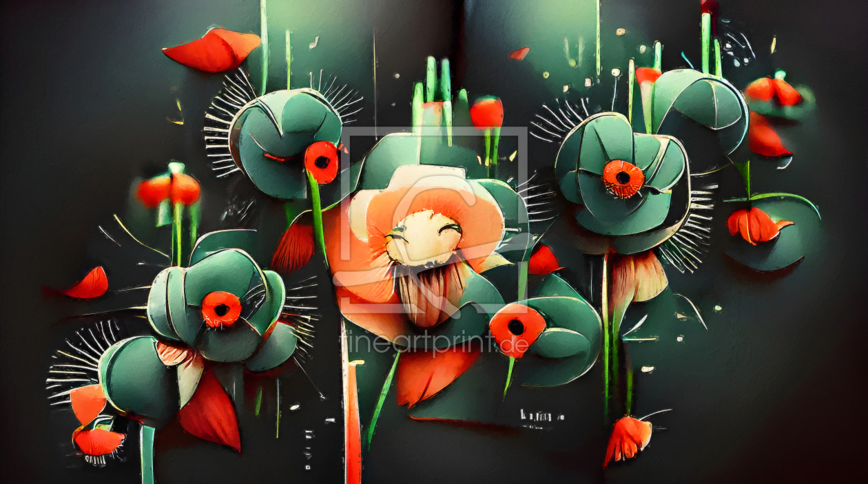 Bild-Nr.: 12564138 wilder Mohn  erstellt von martend