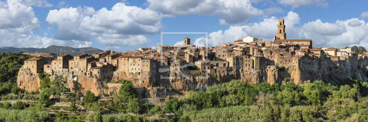 Bild-Nr.: 12566410 Pitigliano in der Toskana erstellt von KundenNr-360966