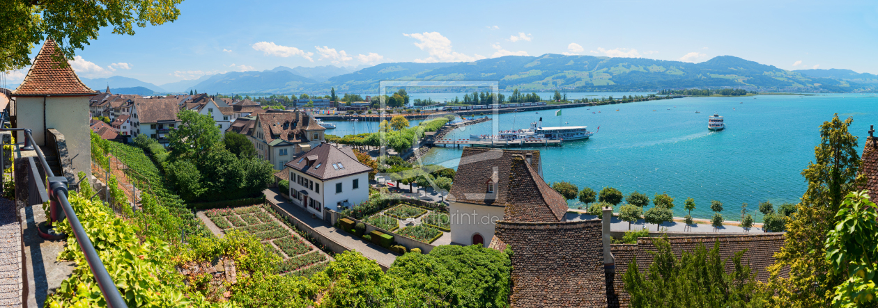 Bild-Nr.: 12567587 Burgblick Rapperswil Zürichsee erstellt von SusaZoom