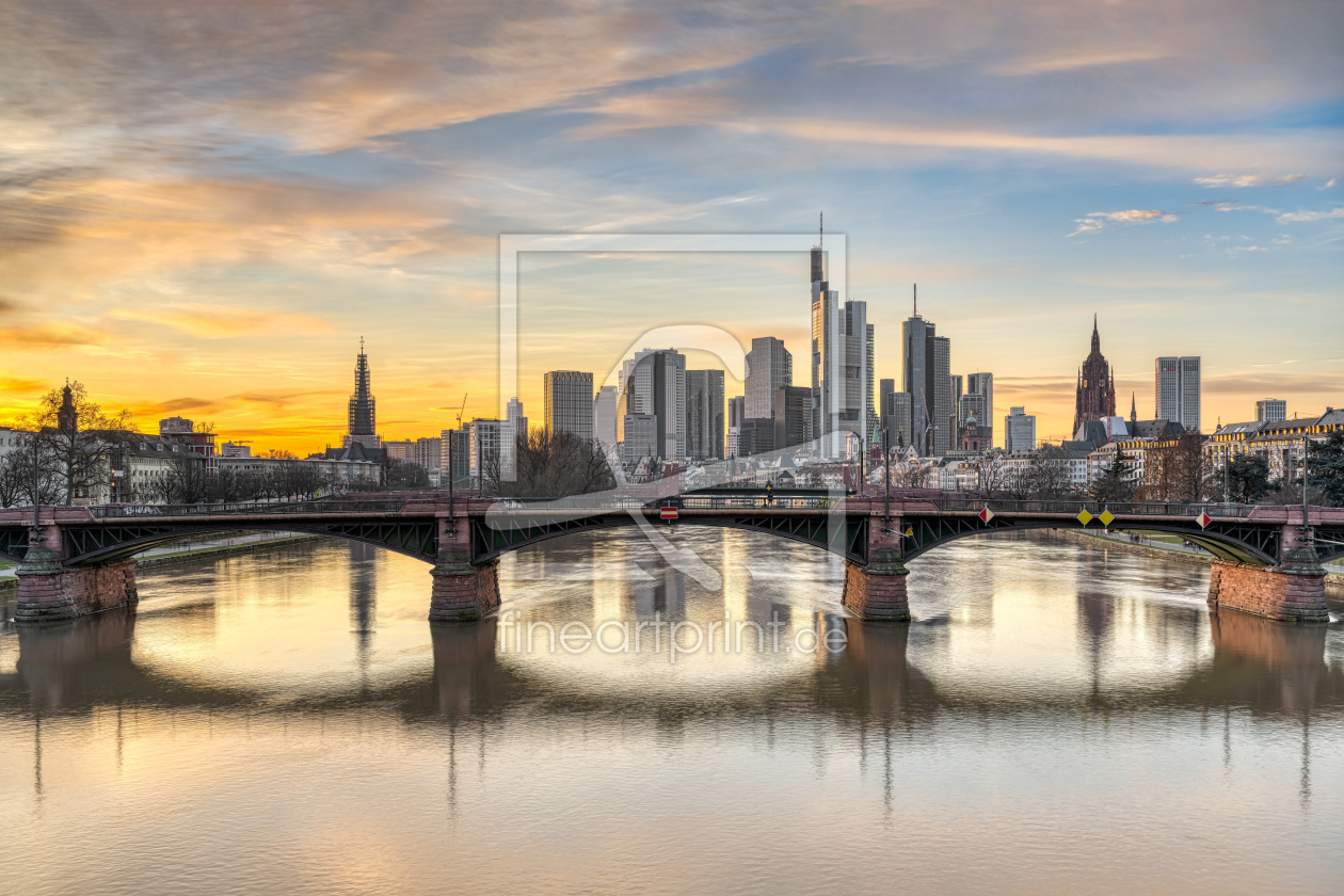 Bild-Nr.: 12569092 Sonnenuntergang in Frankfurt am Main erstellt von Michael Valjak