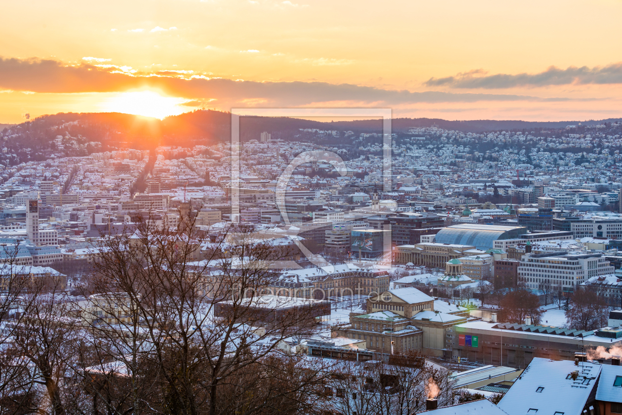 Bild-Nr.: 12570236 Winter in Stuttgart erstellt von dieterich