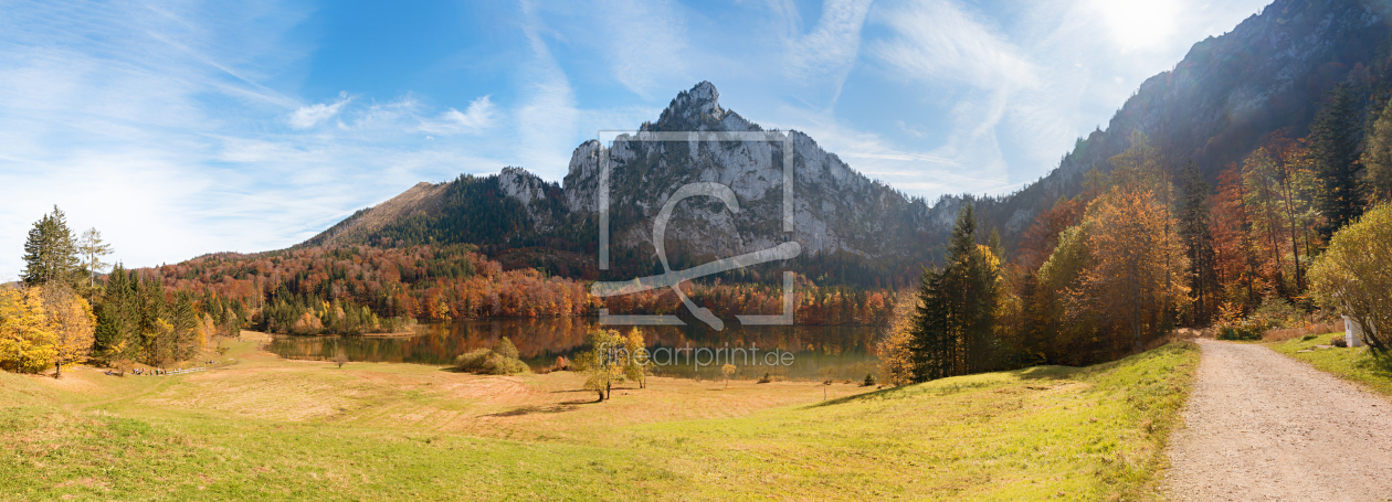 Bild-Nr.: 12573187 Wanderweg zum Laudachsee am Grünberg Gmunden erstellt von SusaZoom