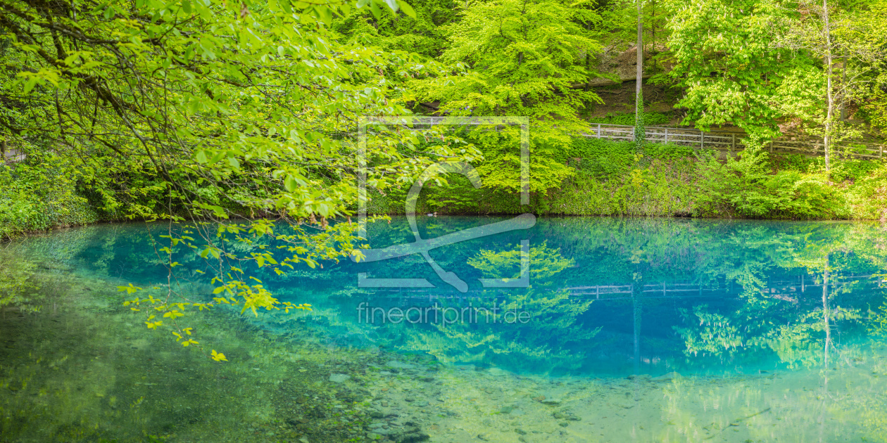 Bild-Nr.: 12577296 Blautopf in Blaubeuren erstellt von Walter G. Allgöwer