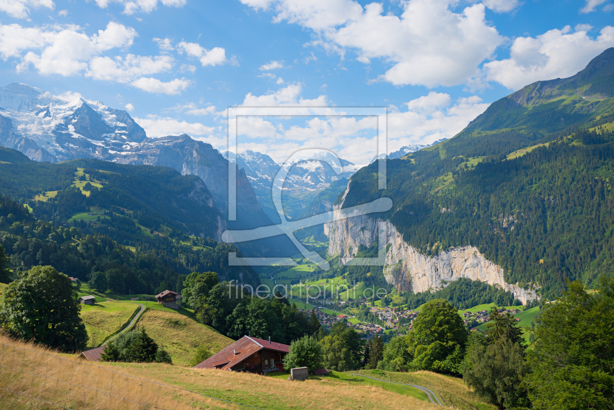 Bild-Nr.: 12577756 Lauterbrunnental Berner Oberland erstellt von SusaZoom