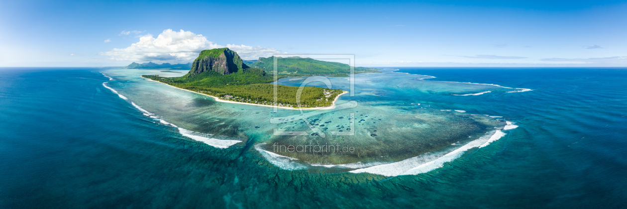 Bild-Nr.: 12582450 Mauritius Luftaufnahme Panorama erstellt von eyetronic