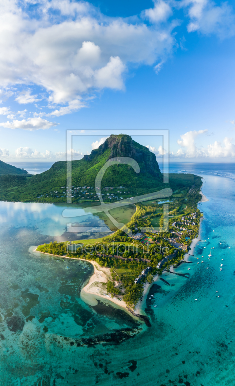 Bild-Nr.: 12582498 Le Morne Brabant auf Mauritius erstellt von eyetronic