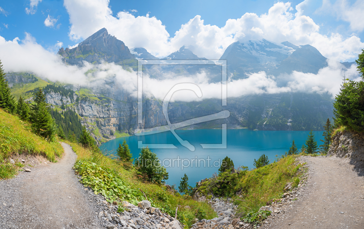 Bild-Nr.: 12593658 Höhenweg Oeschinensee Schweizer Alpen erstellt von SusaZoom