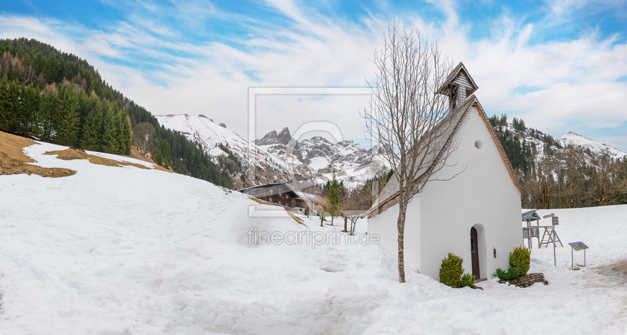 Bild-Nr.: 12595271 Winterlandschaft Einödsbach im Allgäu erstellt von SusaZoom