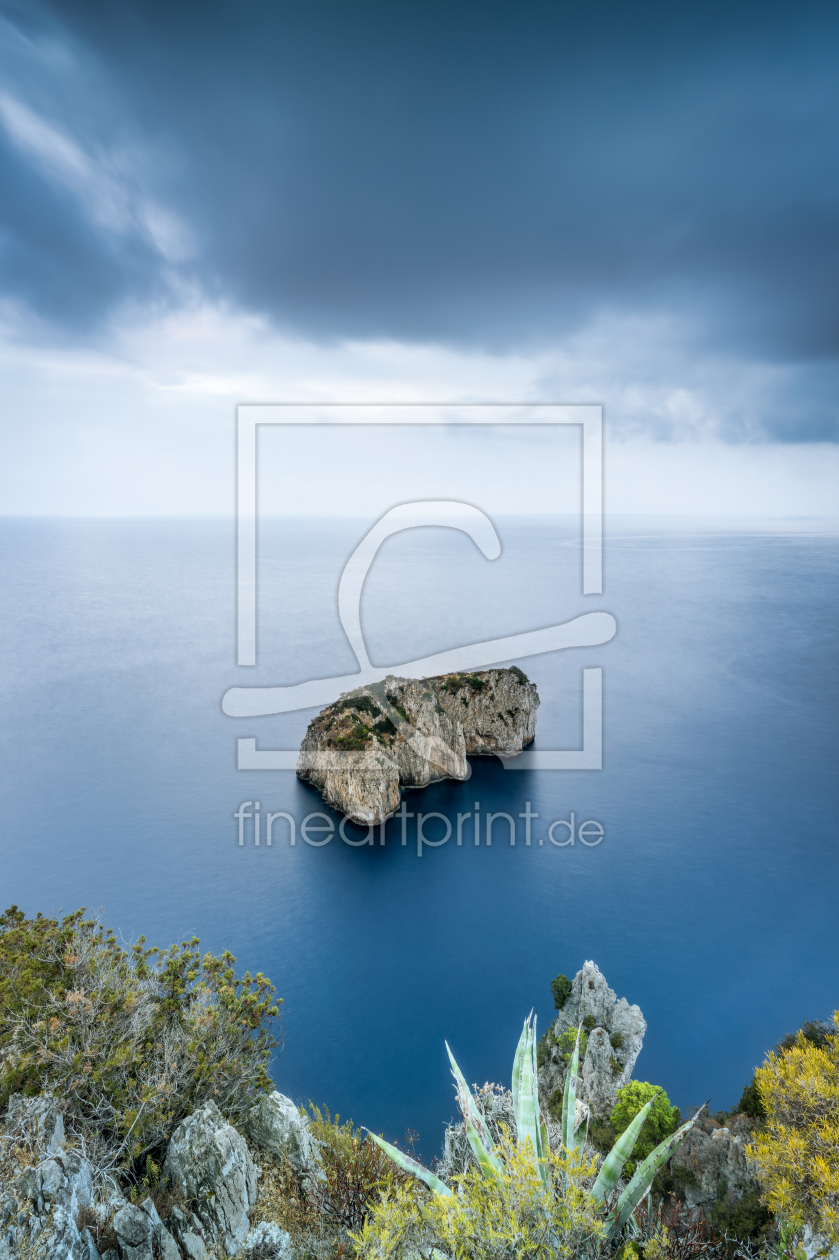 Bild-Nr.: 12596221 Scoglio del Monacone Felsen auf Capri erstellt von eyetronic