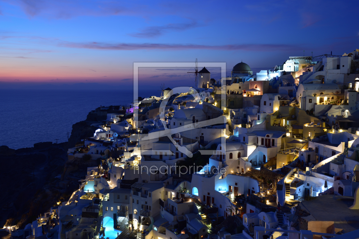 Bild-Nr.: 12606256 Oia Santorini erstellt von uwela