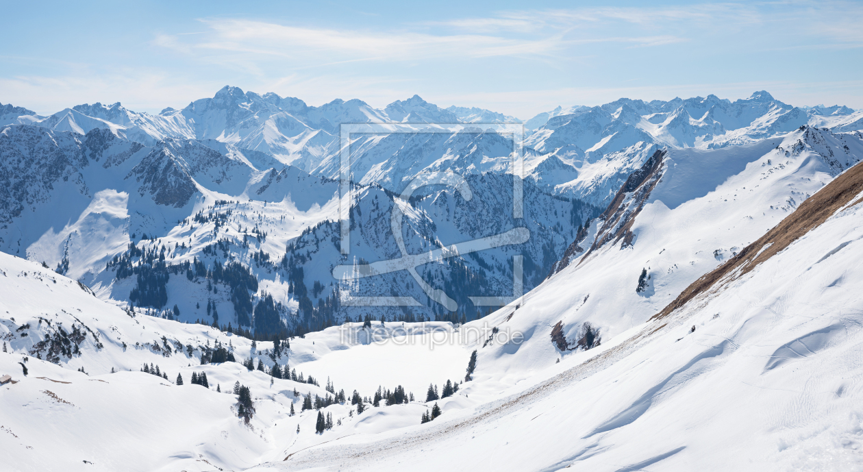 Bild-Nr.: 12609092 Winterlandschaft Zeigersattel am Nebelhorn erstellt von SusaZoom